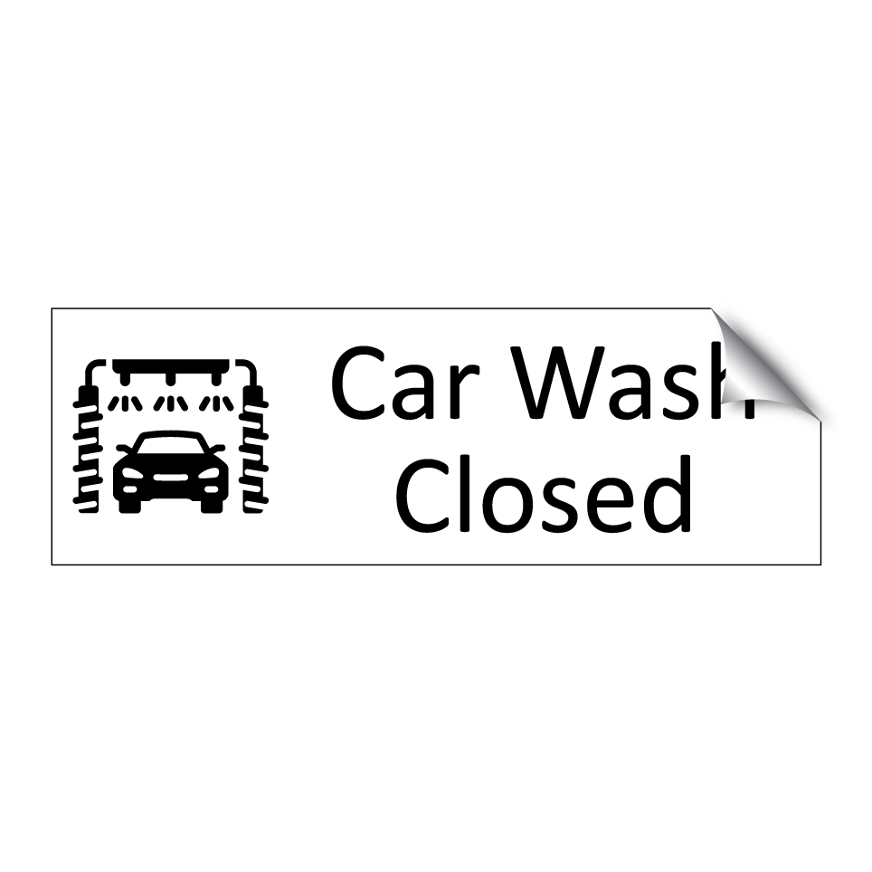 Car Wash Closed