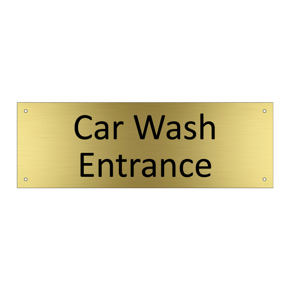 Car Wash Entrance