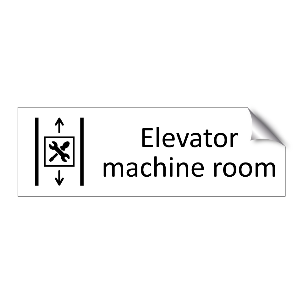 Elevator machine room