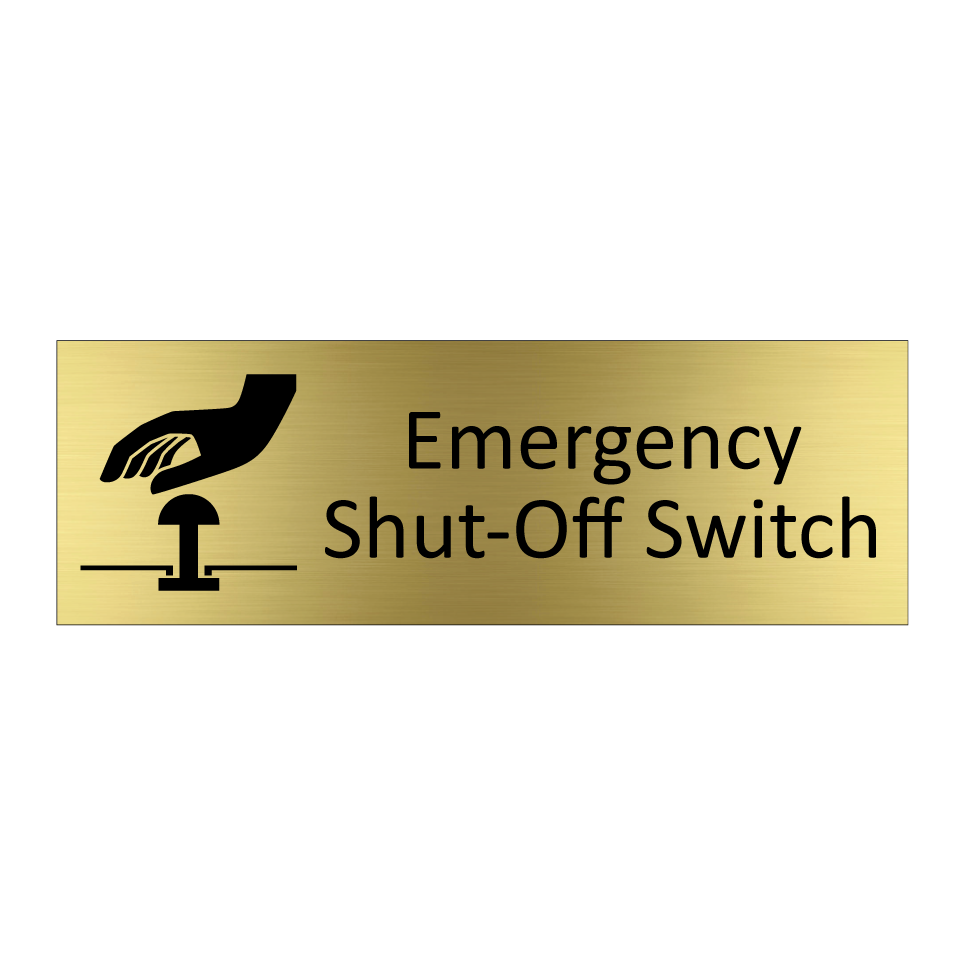 Emergency Shut-Off Switch