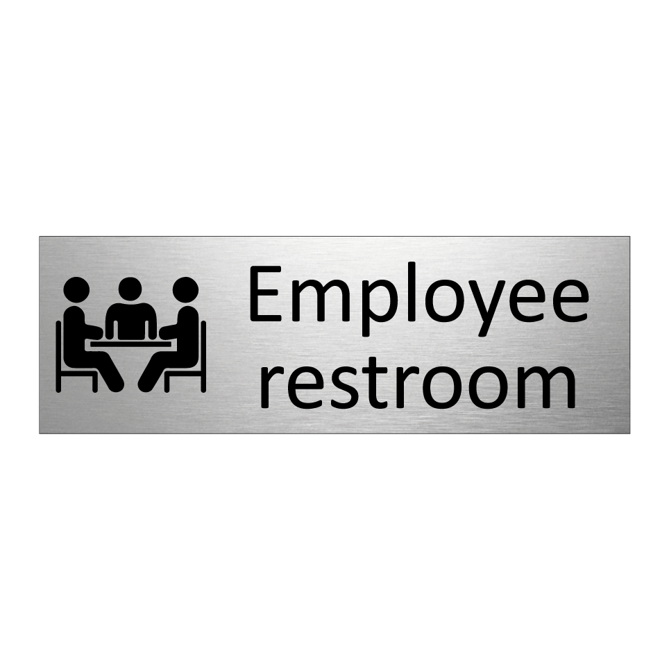 Employee restroom
