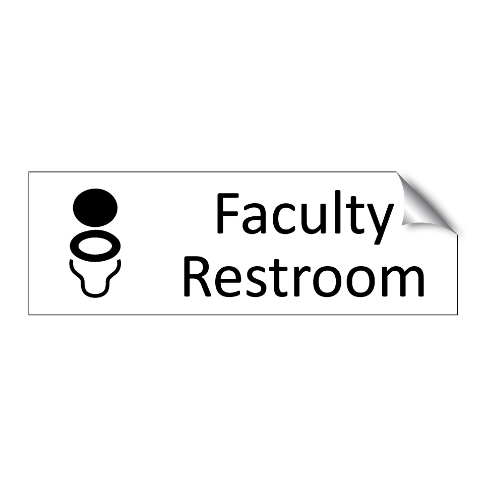Faculty Restroom