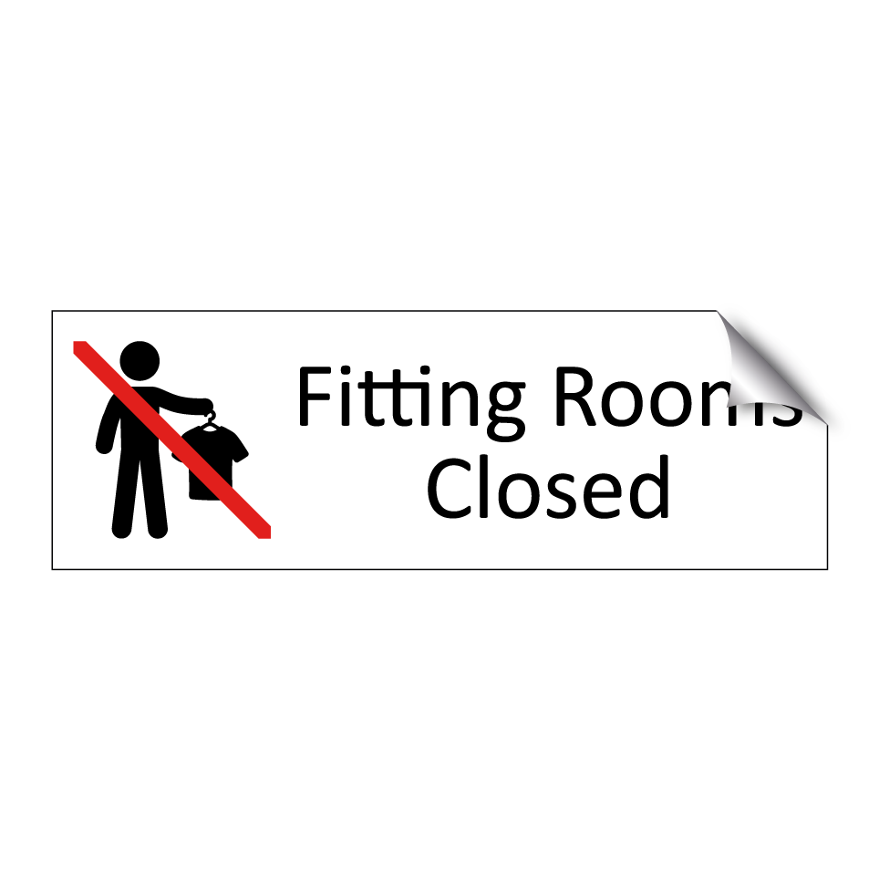 Fitting Rooms Closed