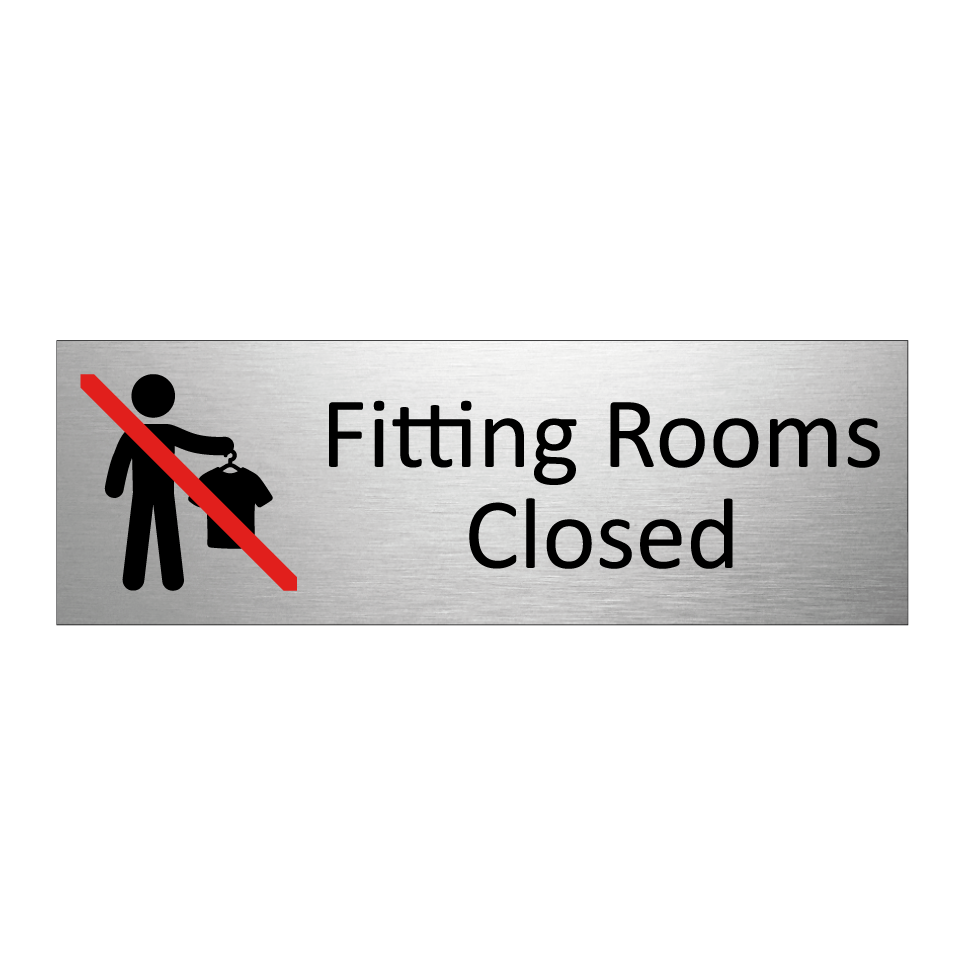 Fitting Rooms Closed
