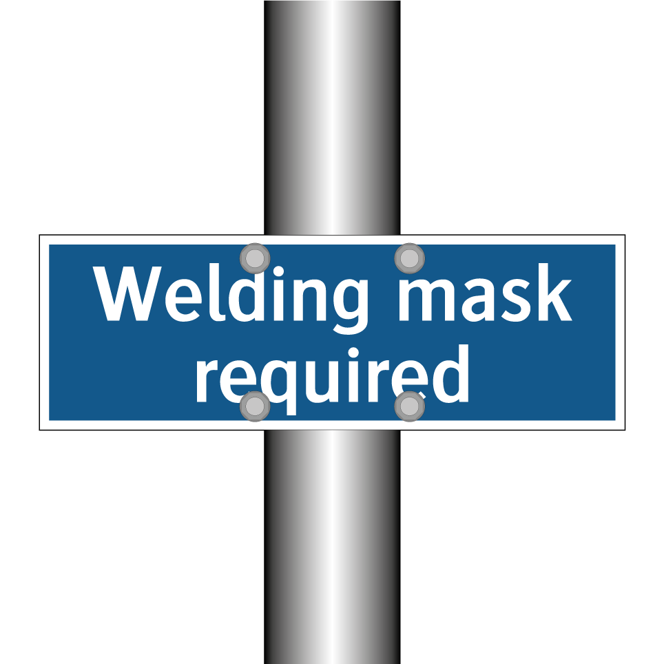 Welding mask required