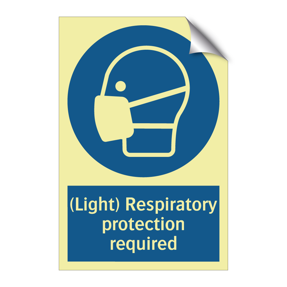 (Light) Respiratory protection required