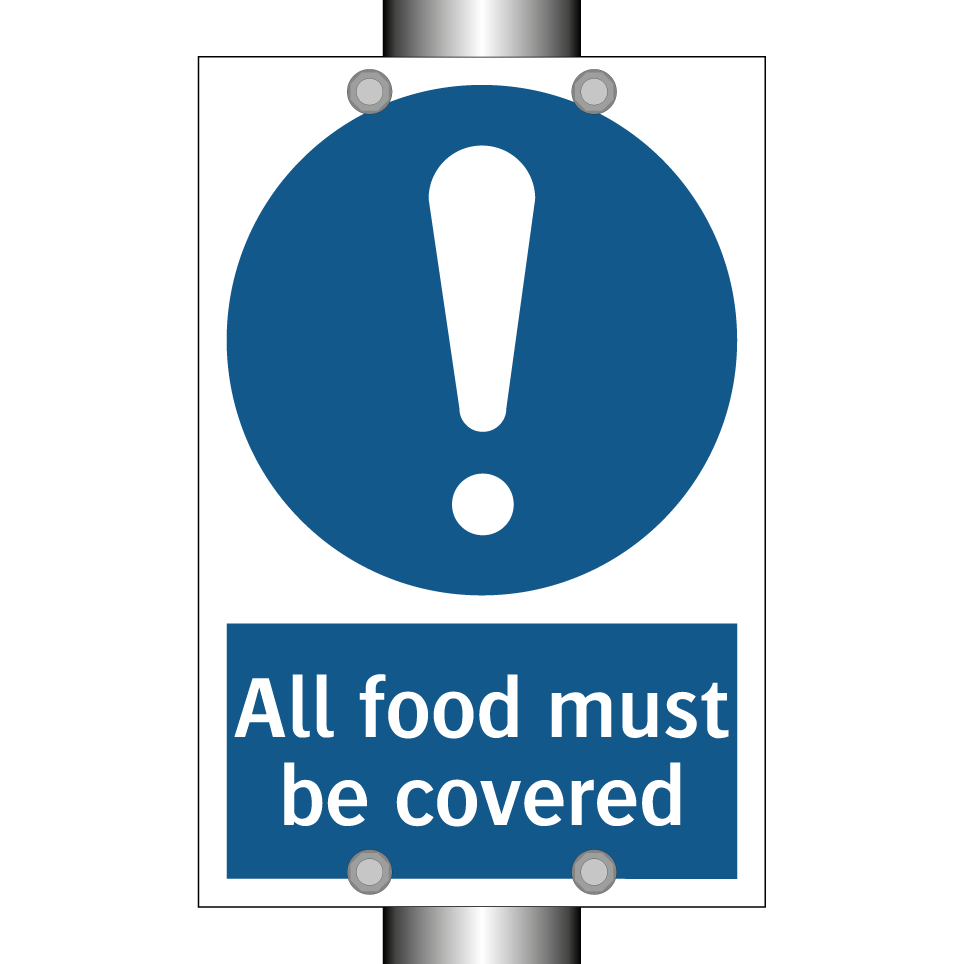 All food must be covered