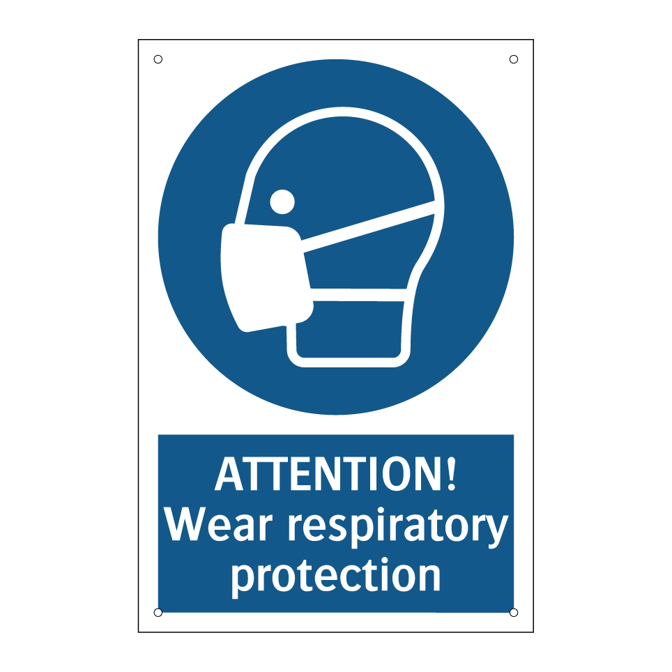 ATTENTION! Wear respiratory protection