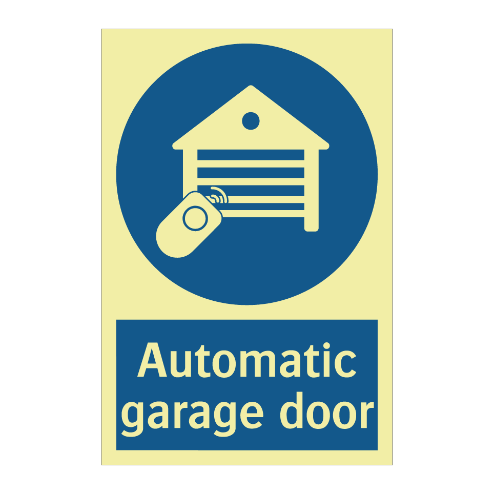 Automatic garage door