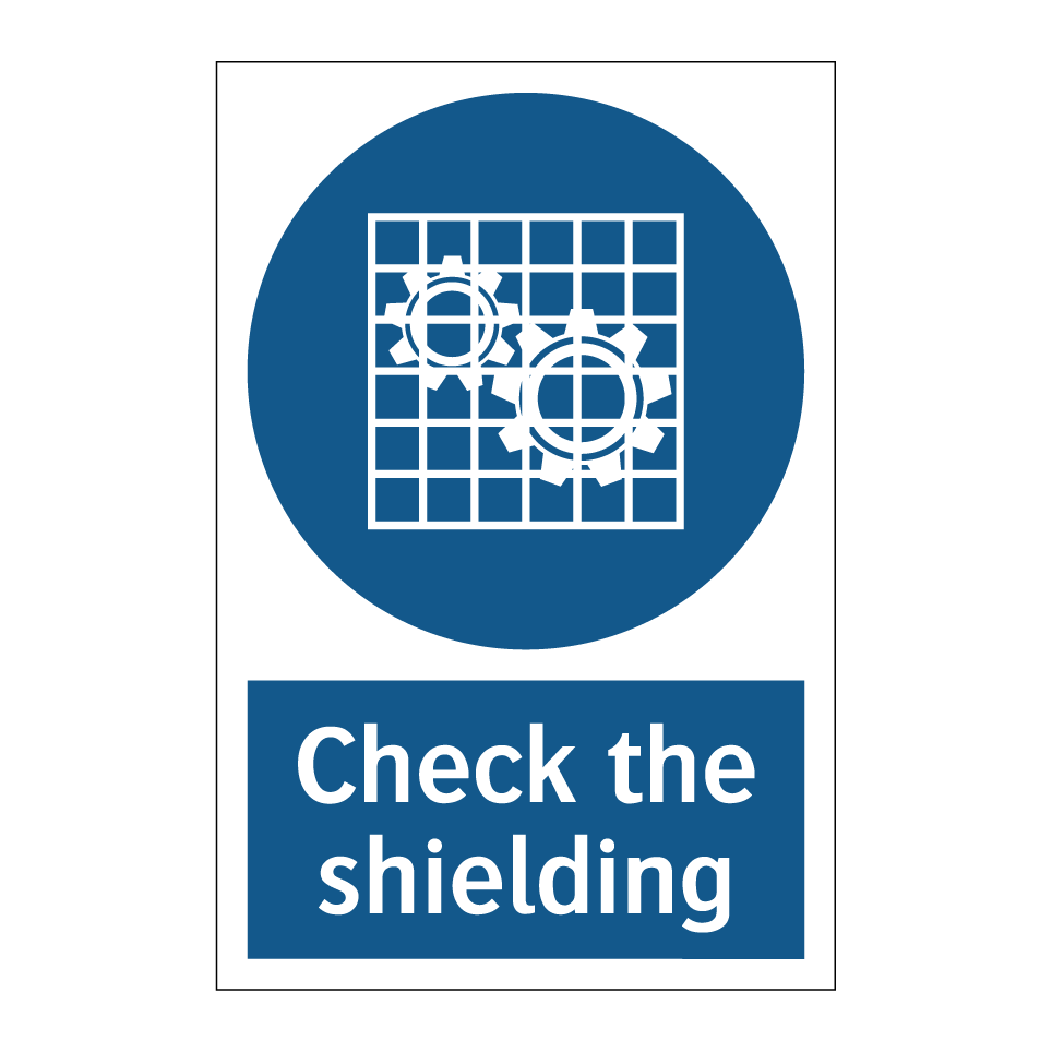 Check the shielding