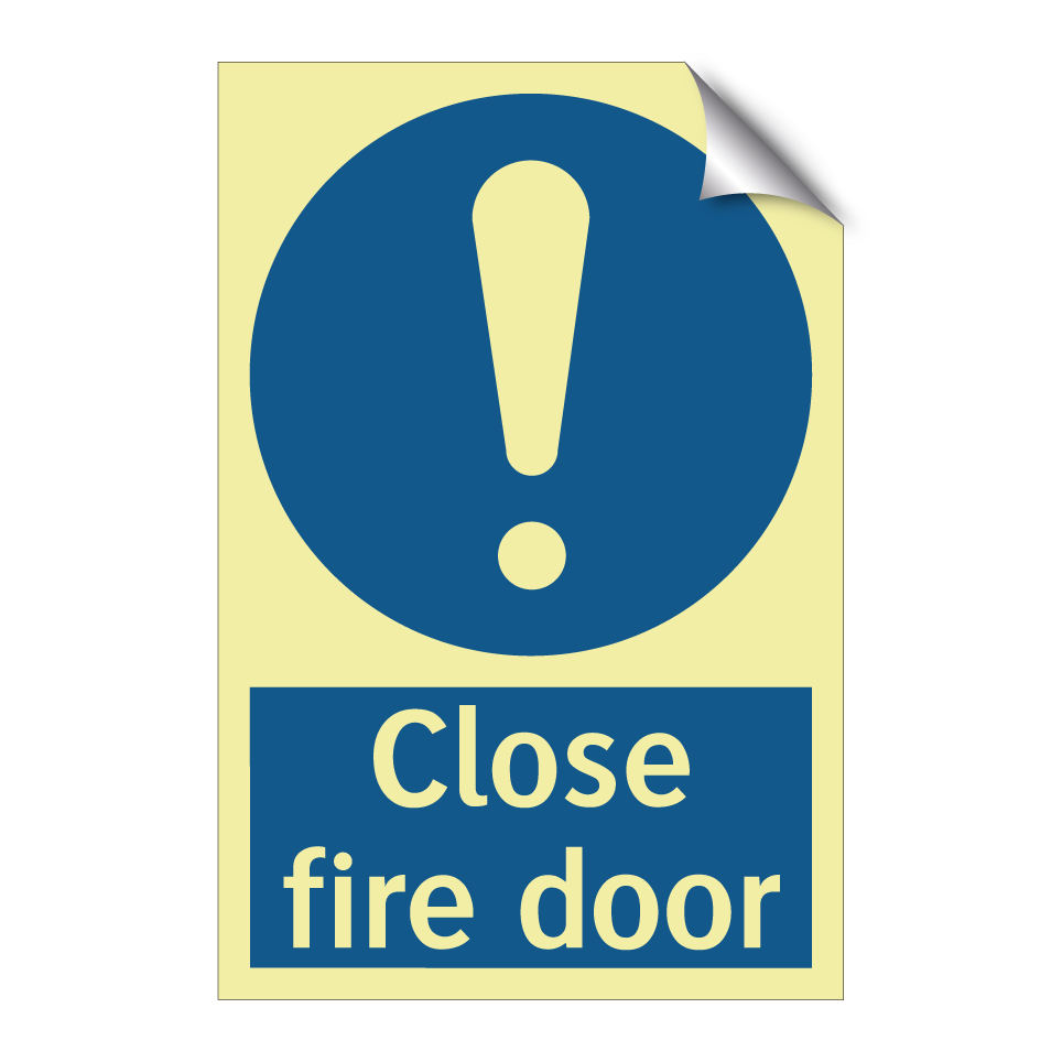 Close fire door