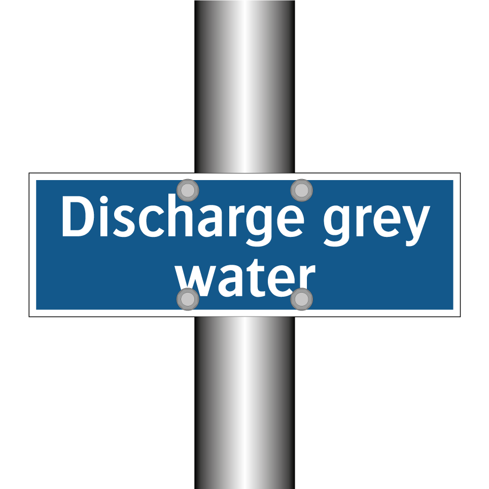 Discharge grey water