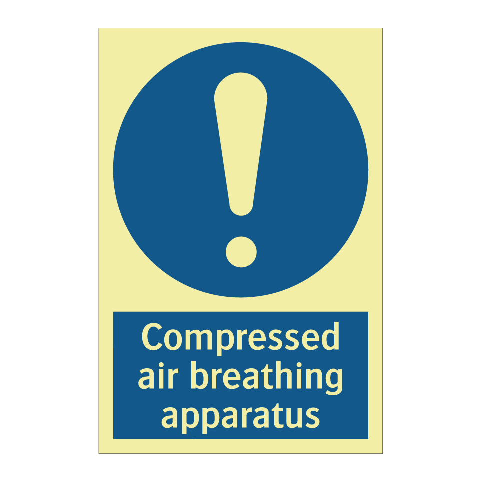 Compressed air breathing apparatus