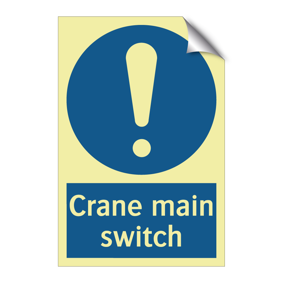 Crane main switch
