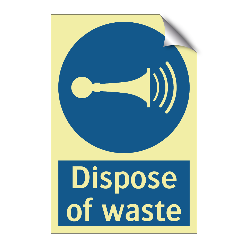 Dispose of waste