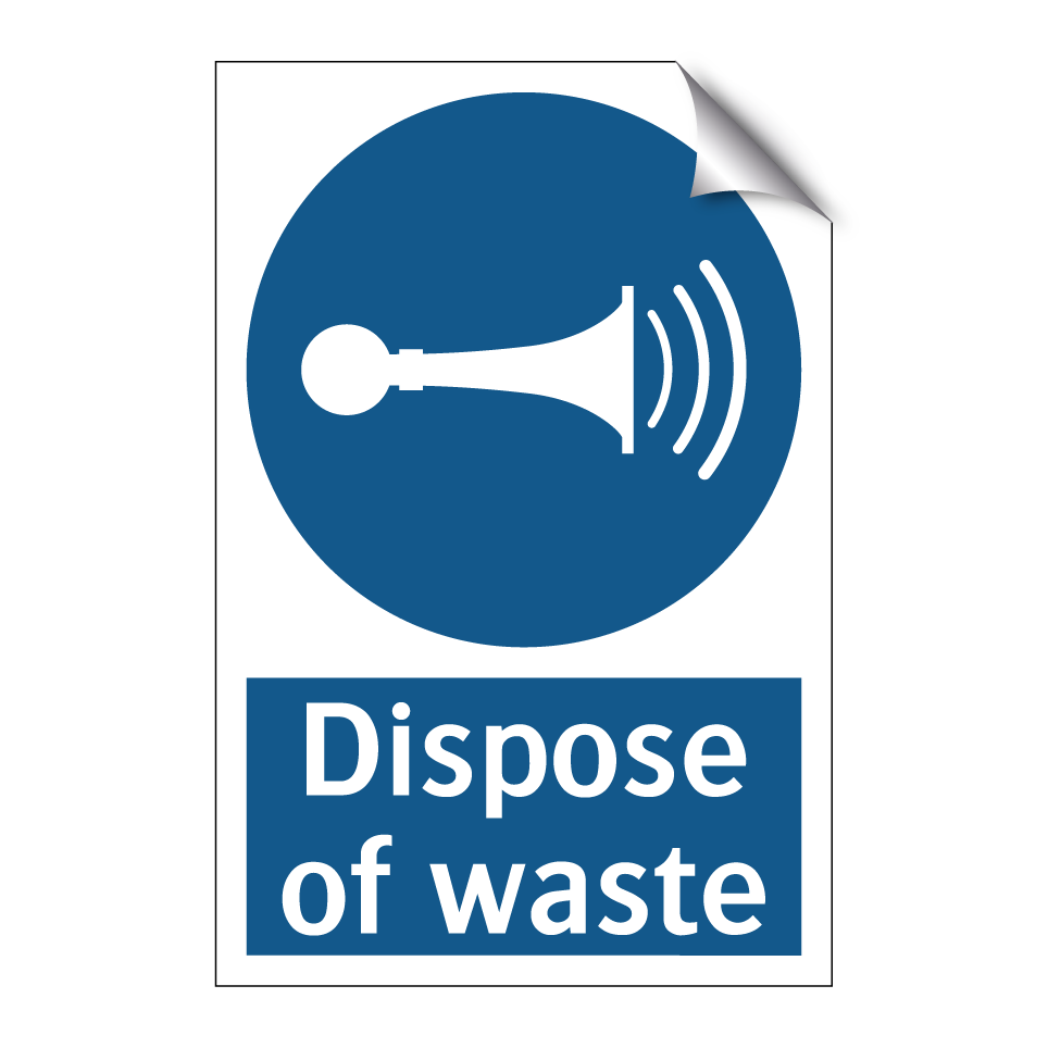 Dispose of waste