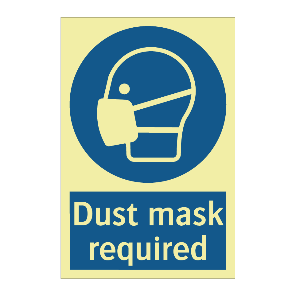 Dust mask required