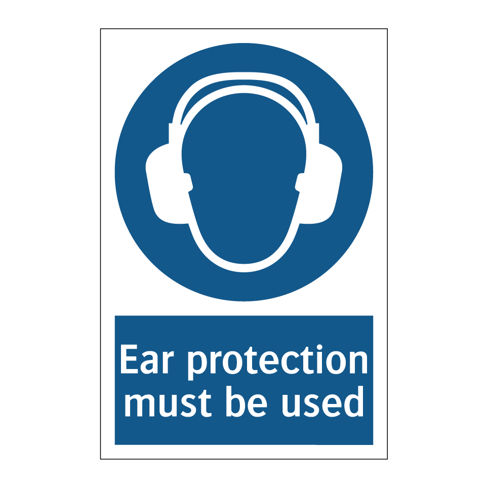 Ear protection must be used