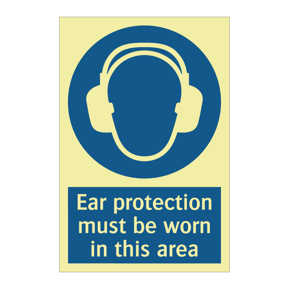 Ear protection must be worn in this area