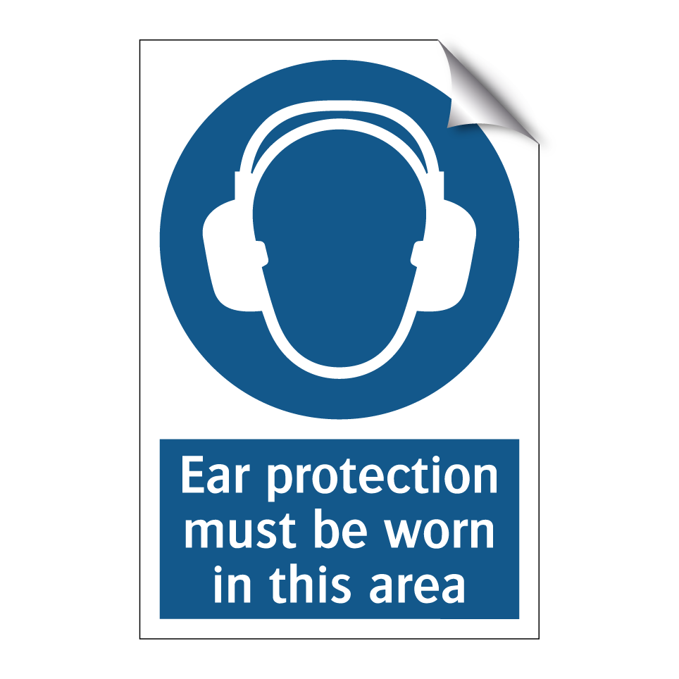 Ear protection must be worn in this area