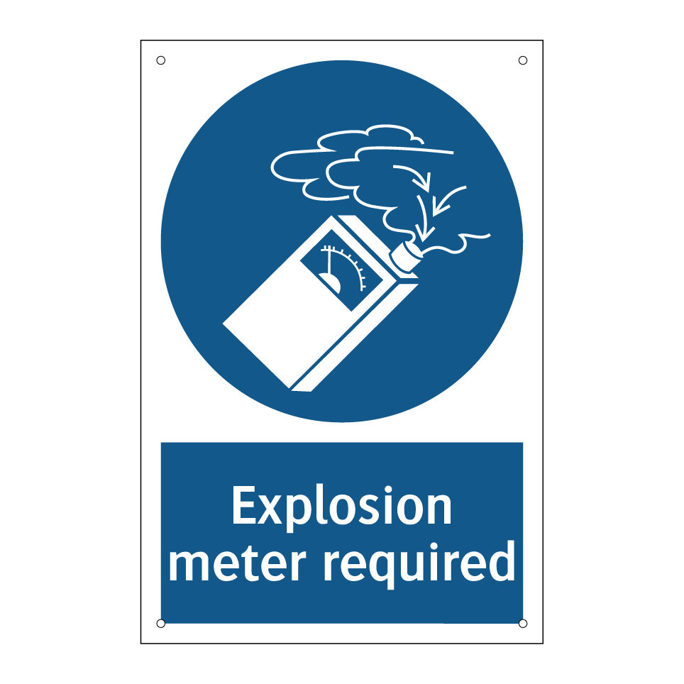 Explosion meter required