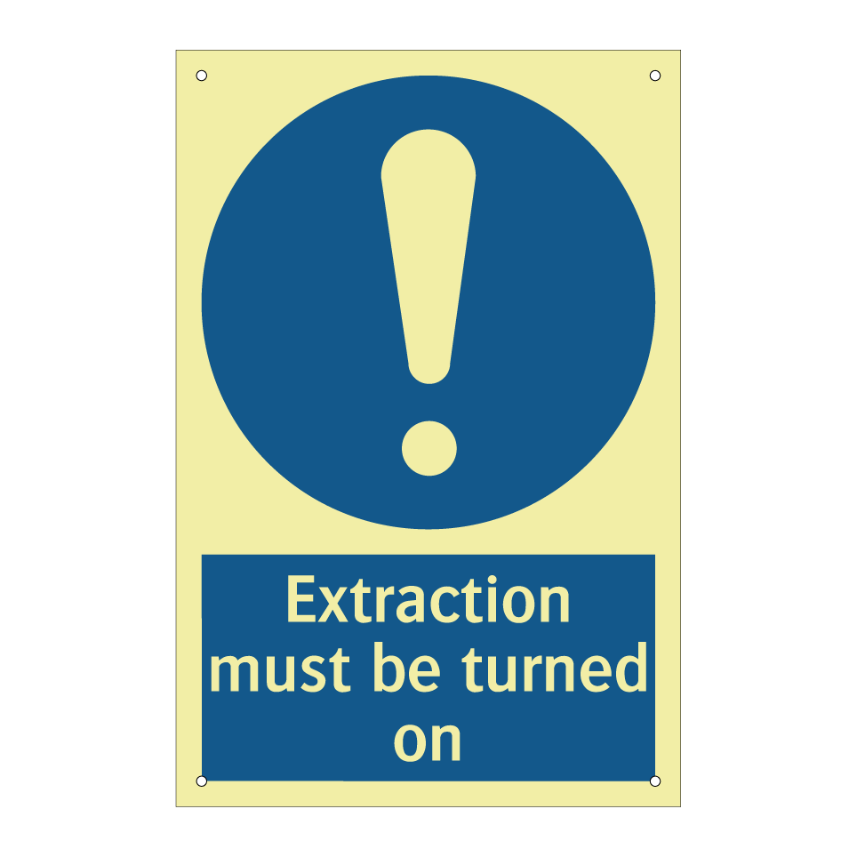 Extraction must be turned on