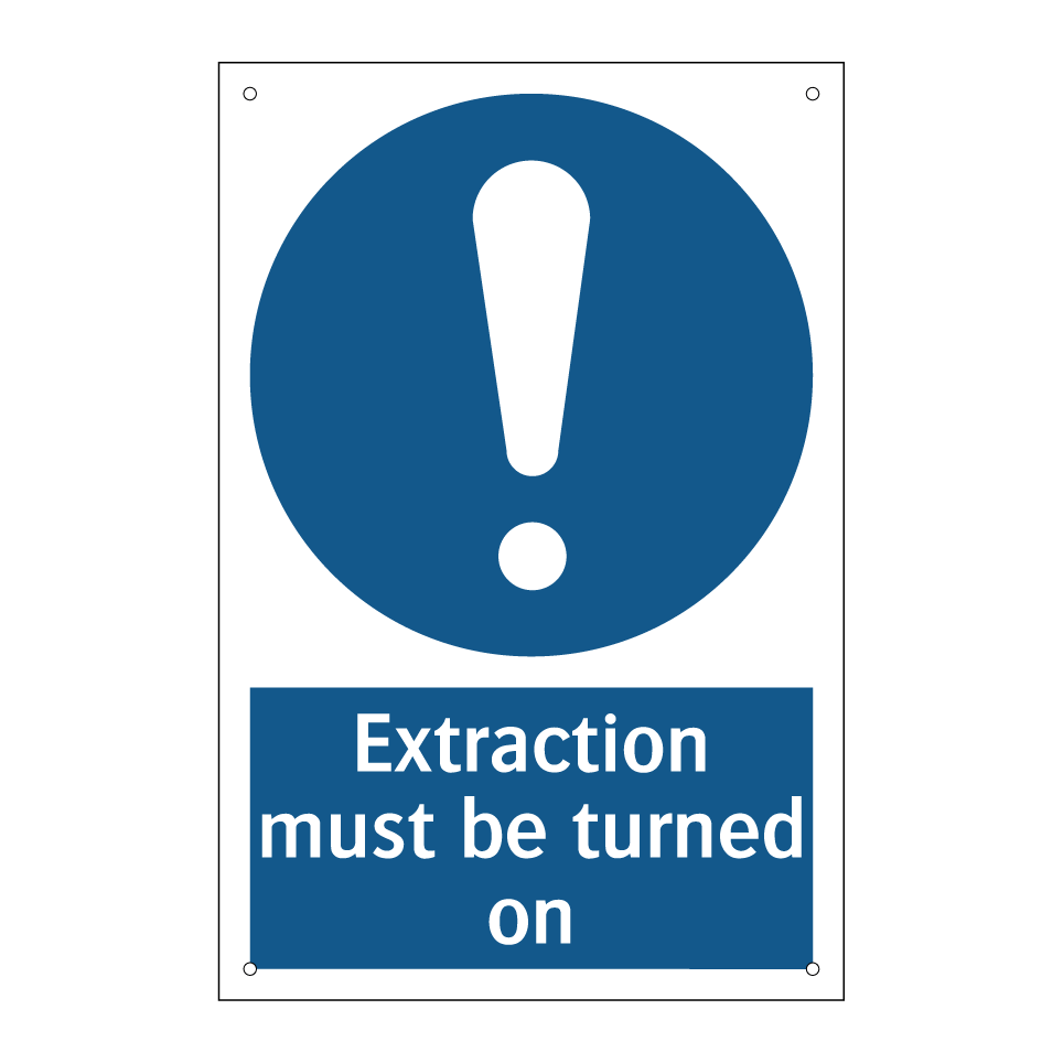 Extraction must be turned on