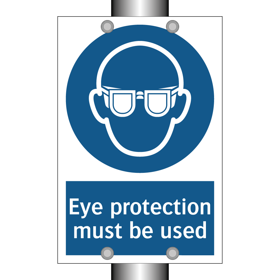 Eye protection must be used