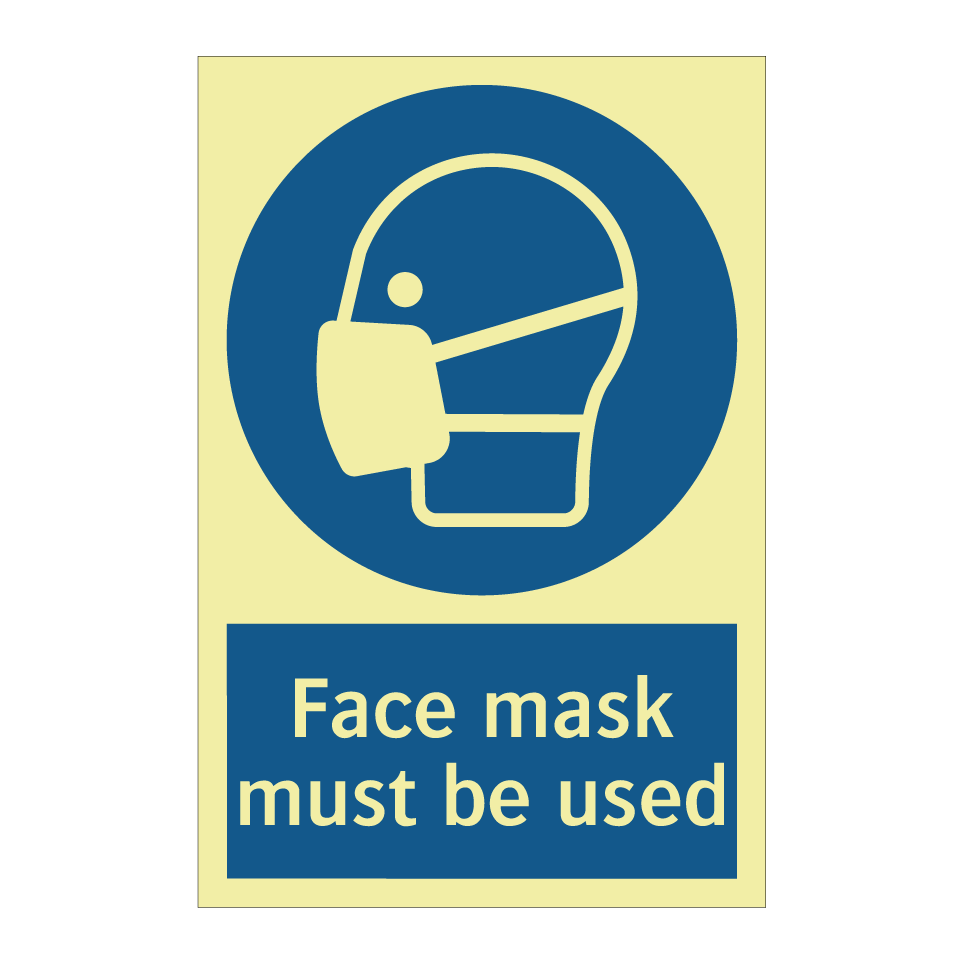 Face mask must be used