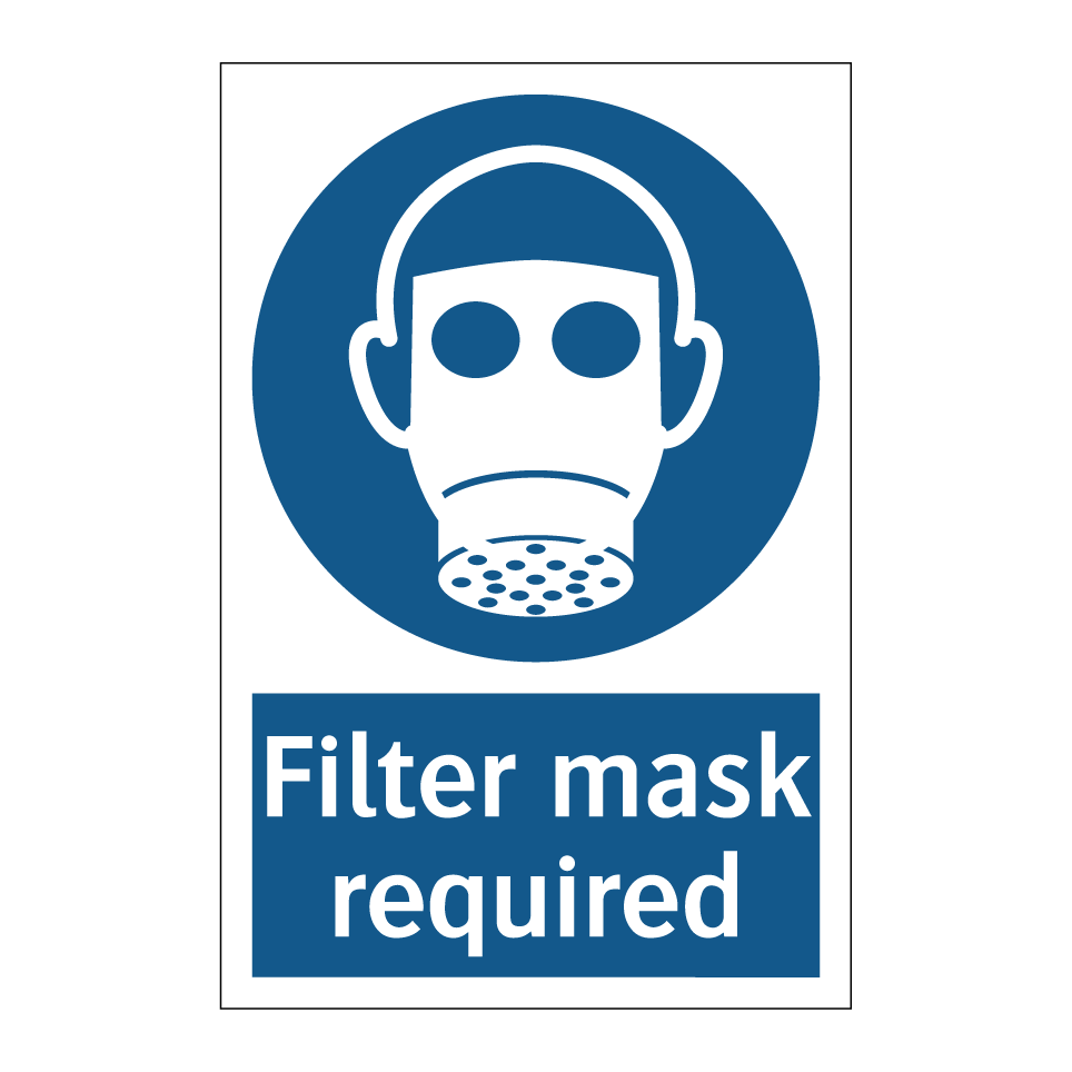 Filter mask required