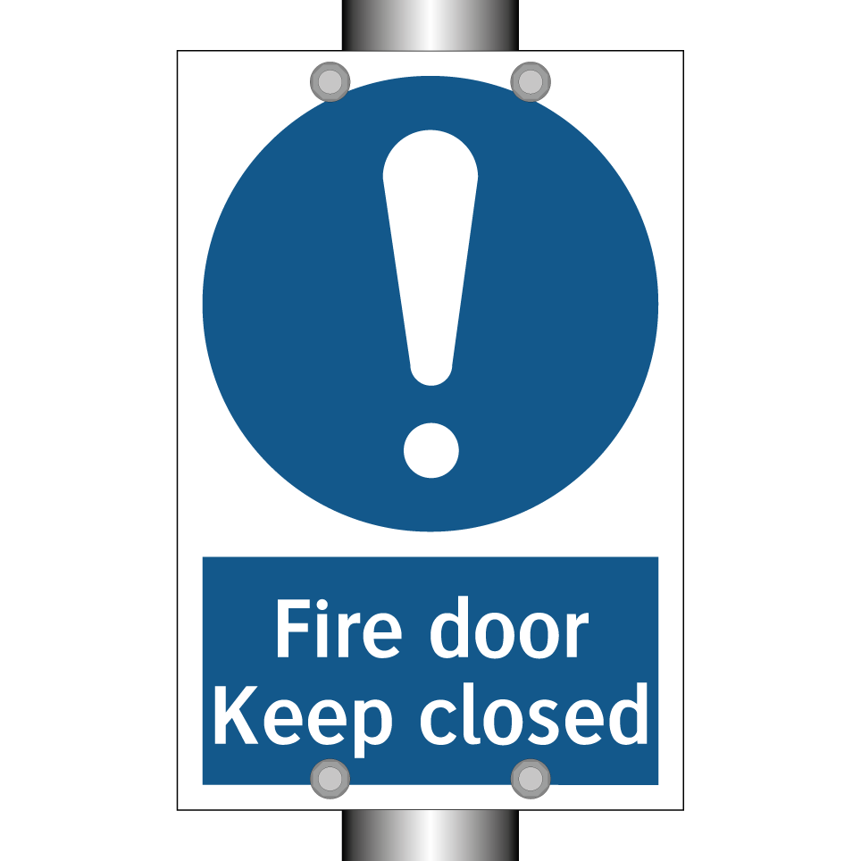 Fire door Keep closed