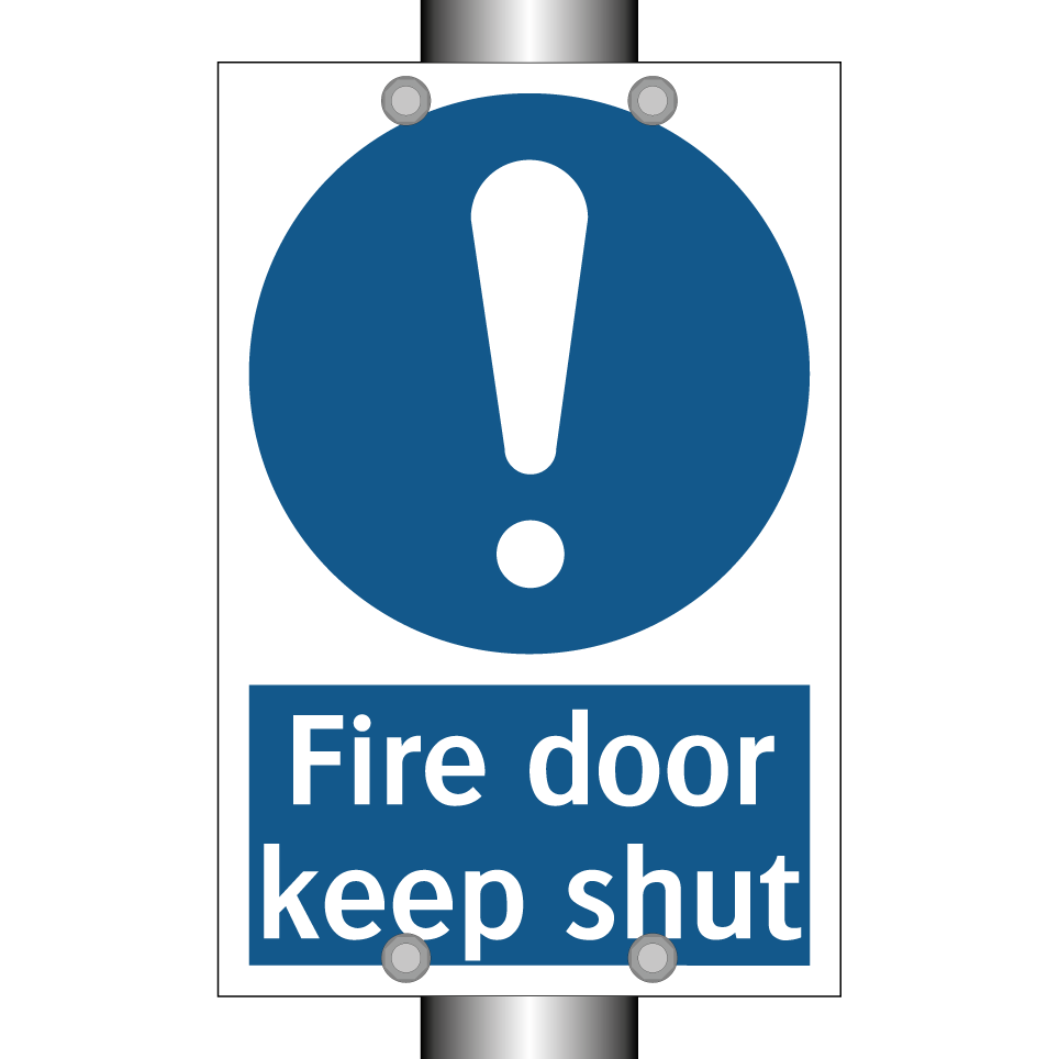 Fire door keep shut