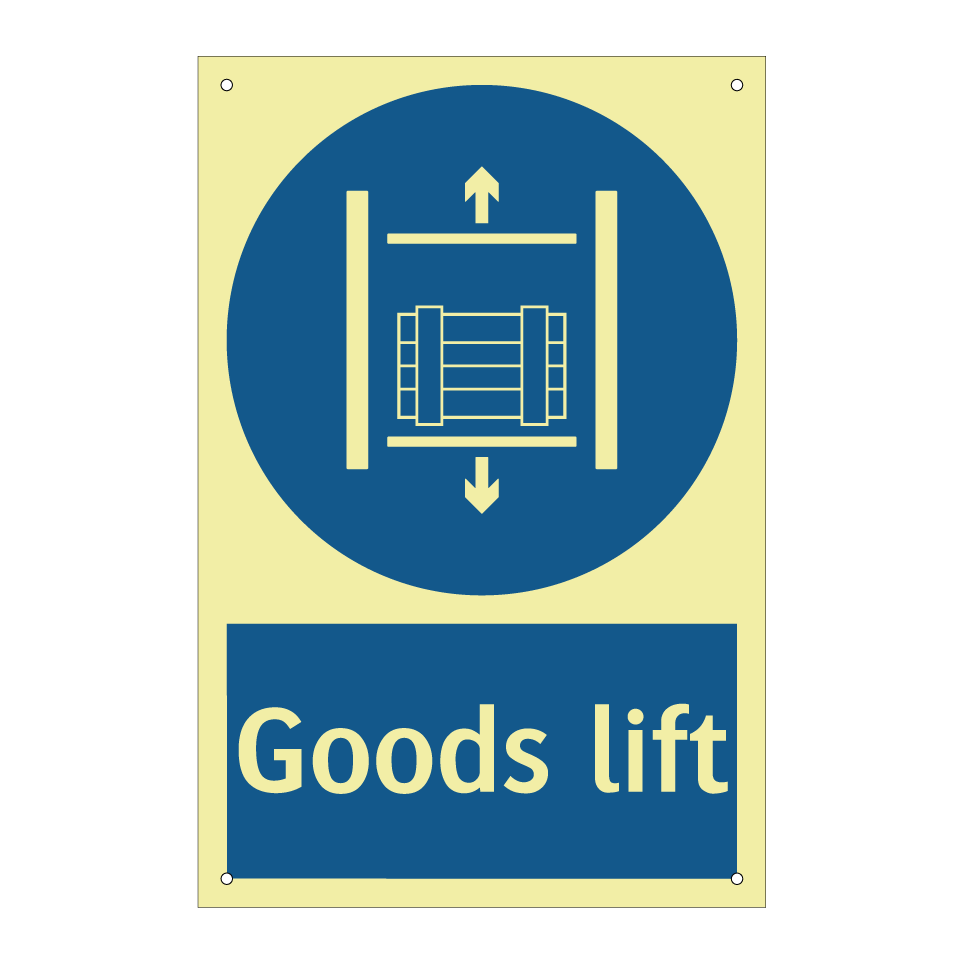 Goods lift