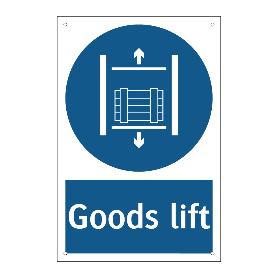Goods lift