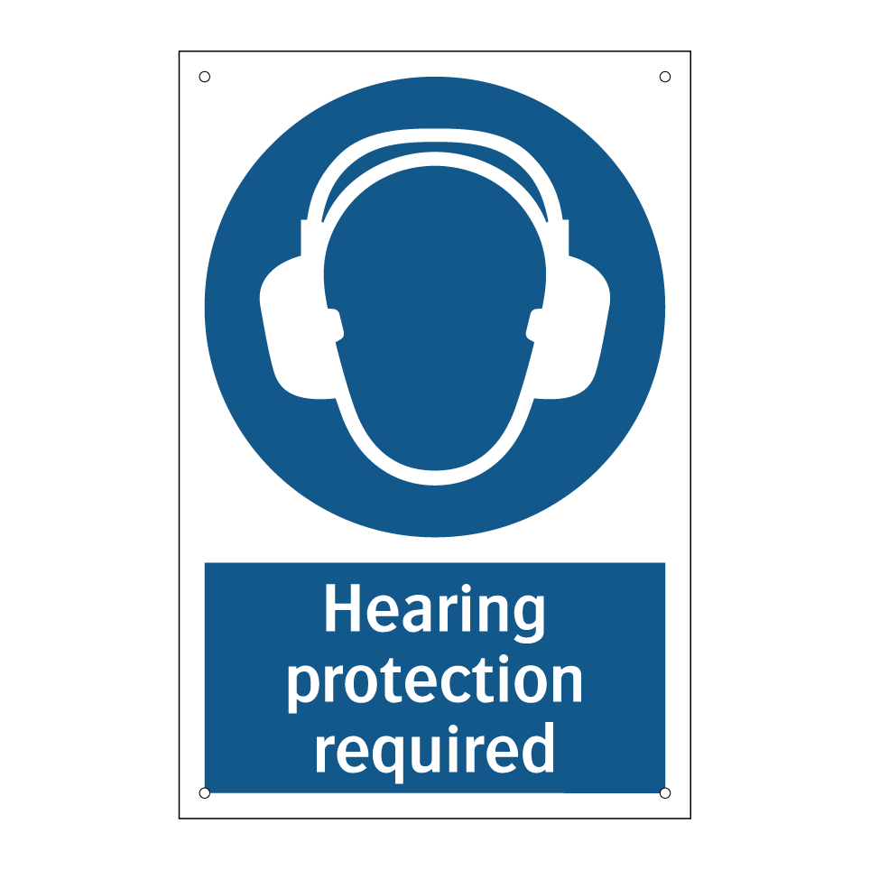 Hearing protection required