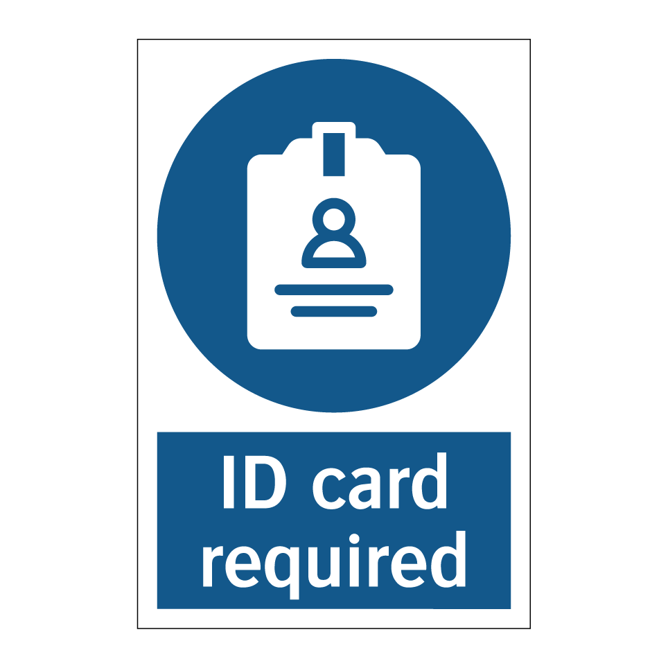 ID card required