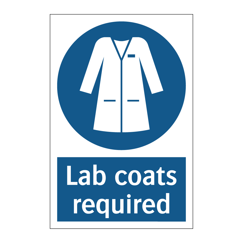 Lab coats required