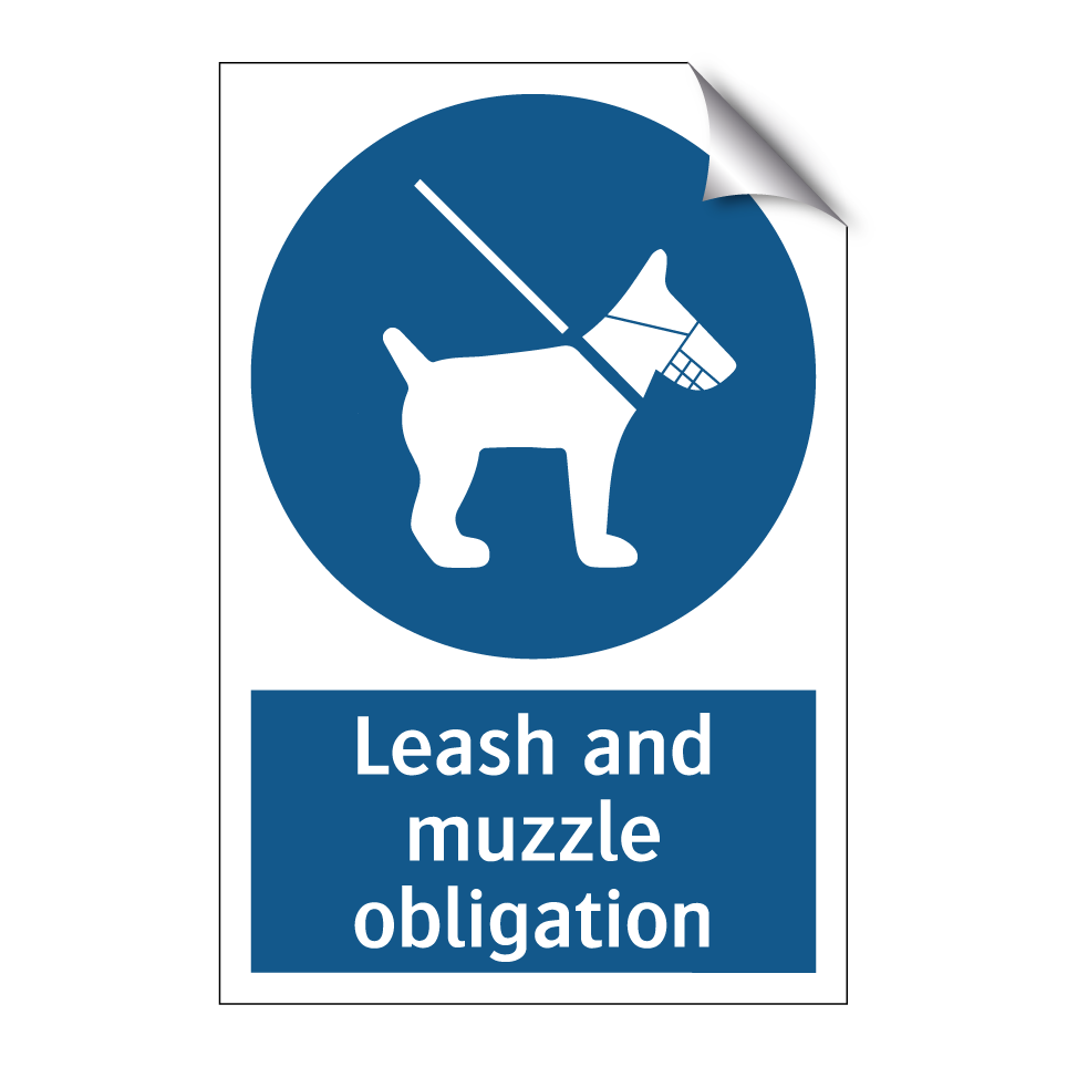 Leash and muzzle obligation