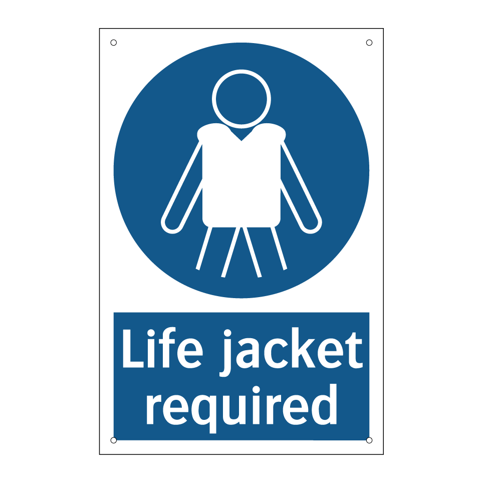 Life jacket required