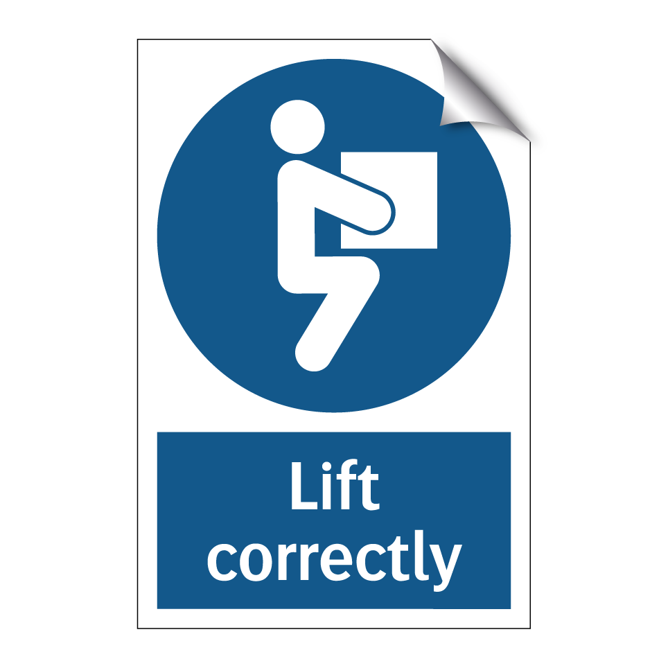 Lift correctly