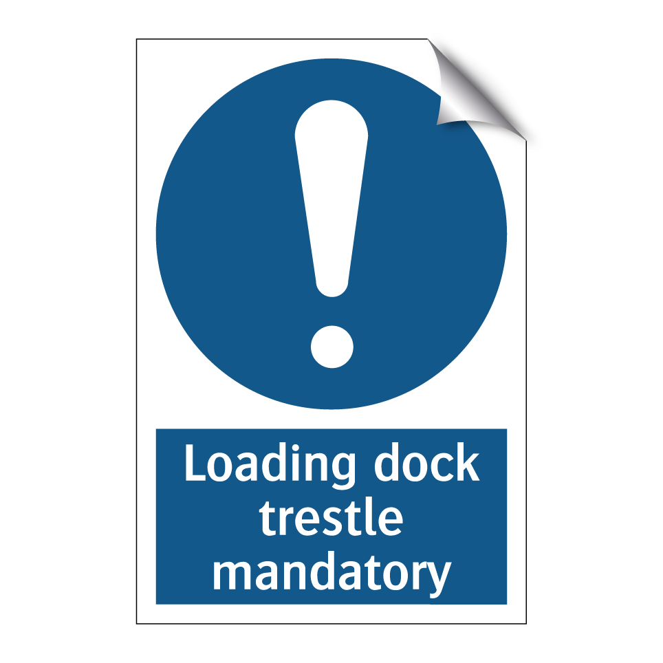 Loading dock trestle mandatory