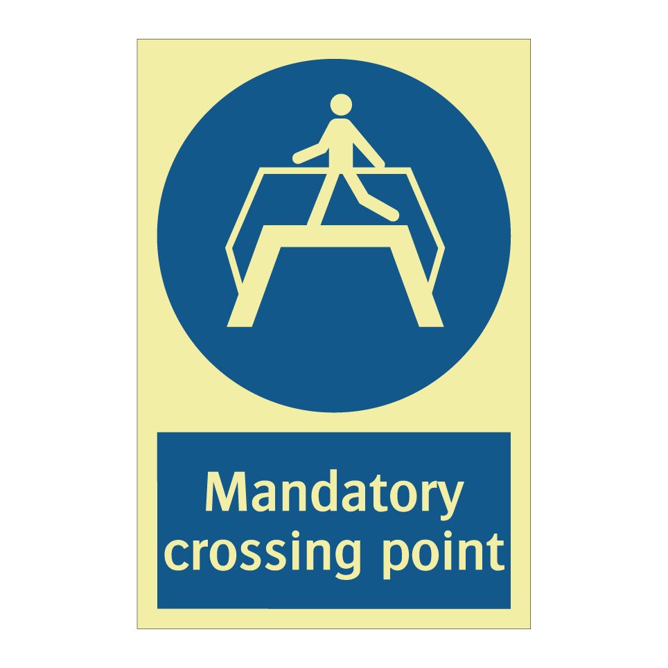Mandatory crossing point