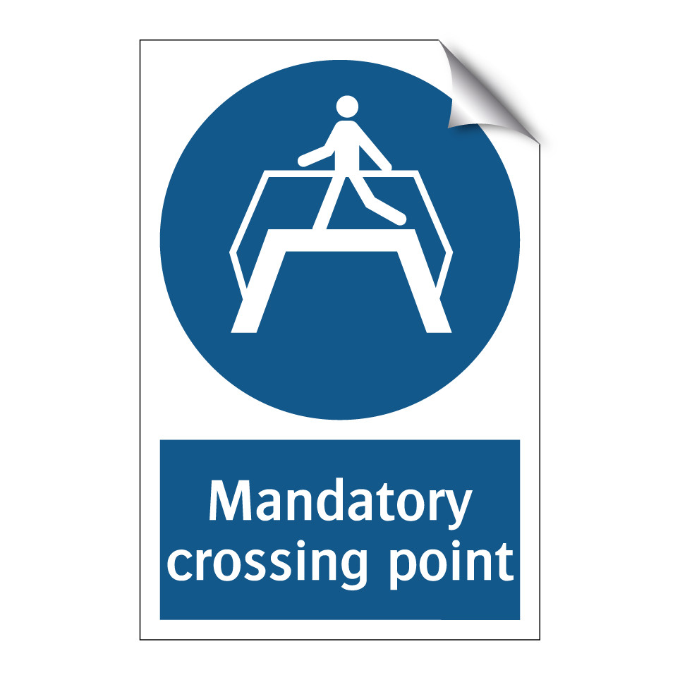 Mandatory crossing point
