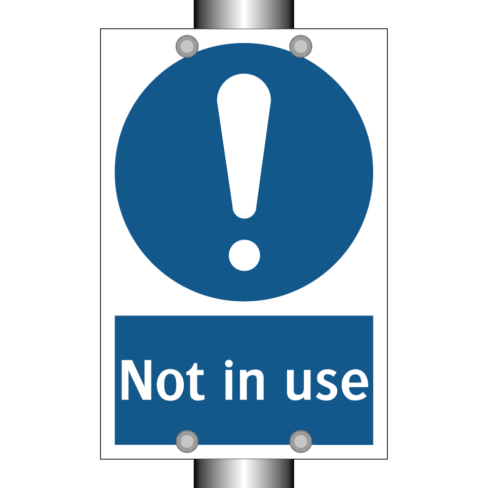 Not in use