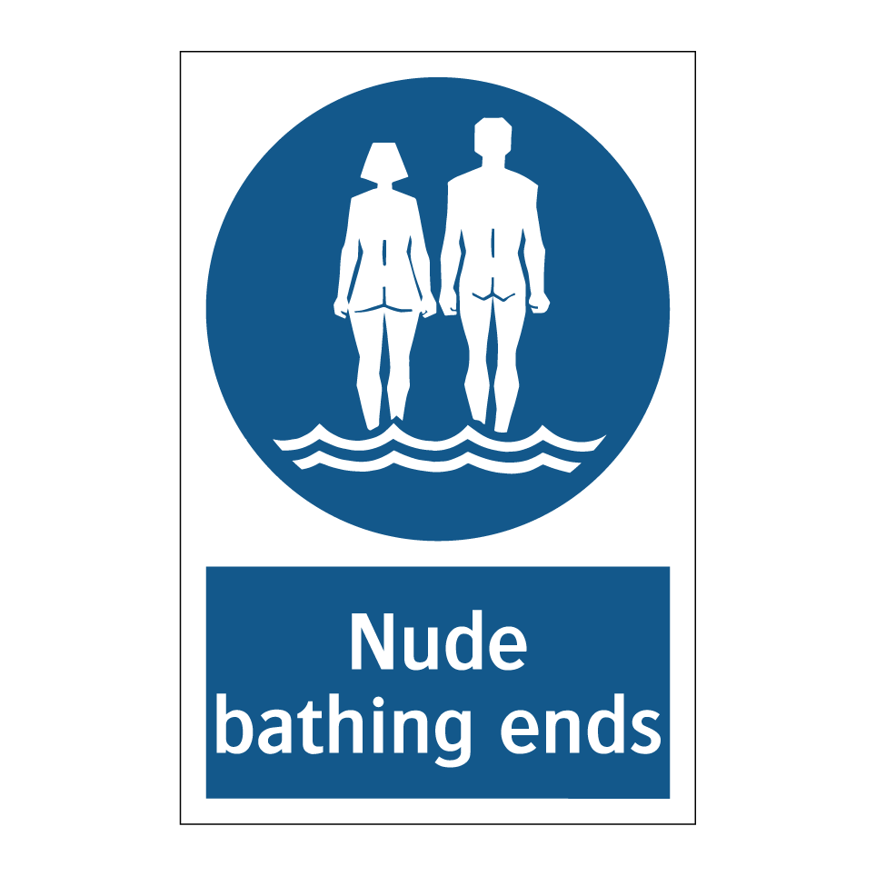 Nude bathing ends