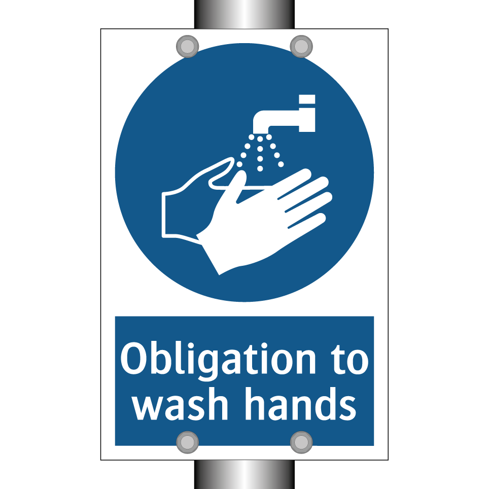 Obligation to wash hands