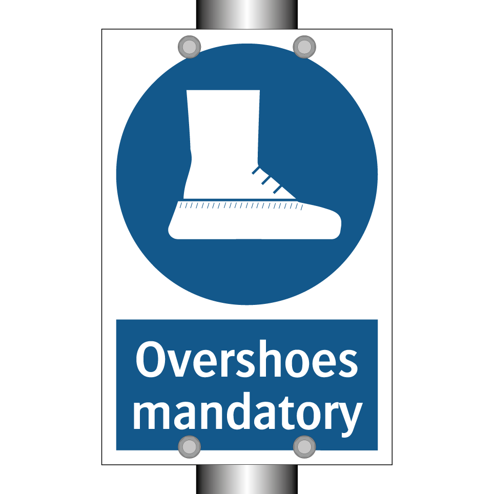 Overshoes mandatory