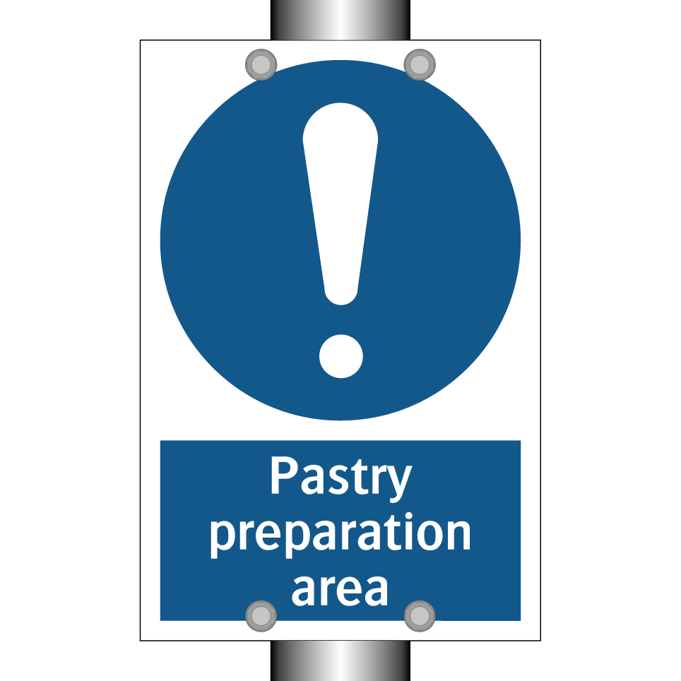 Pastry preparation area