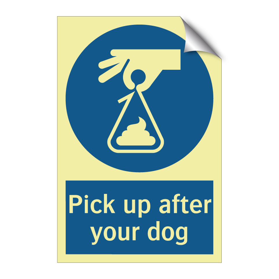 Pick up after your dog