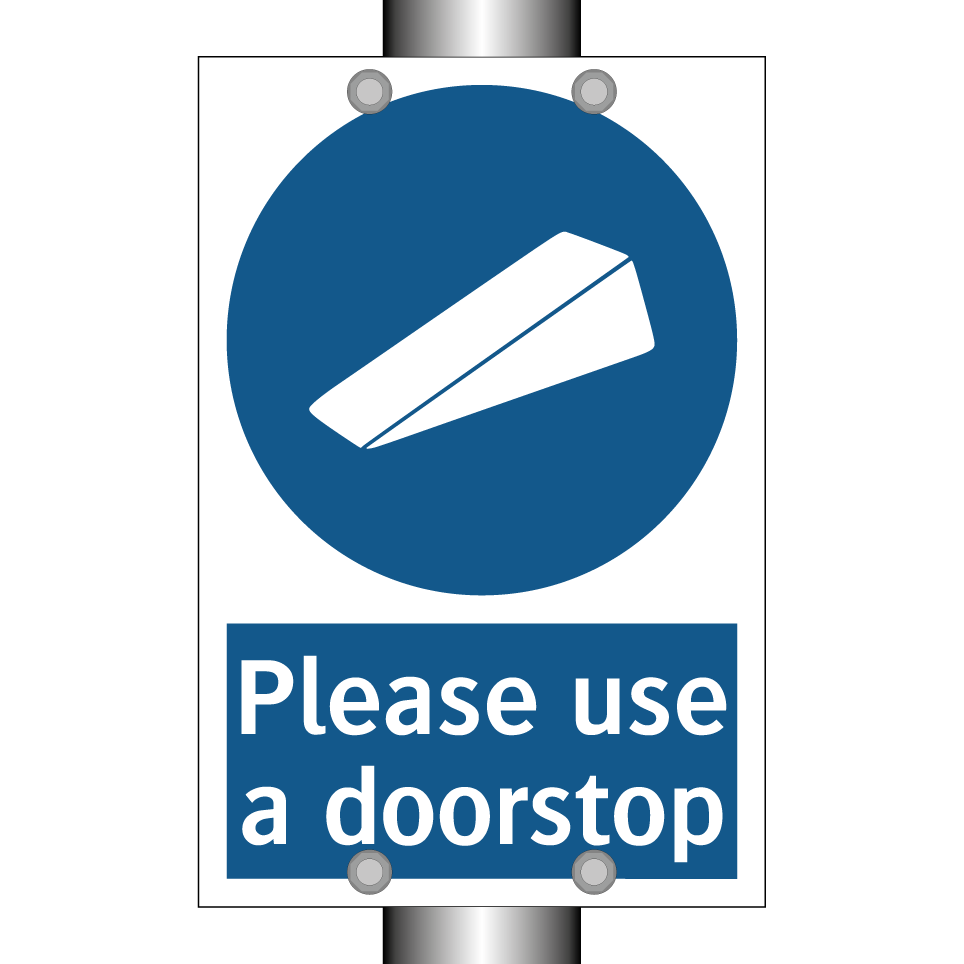 Please use a doorstop